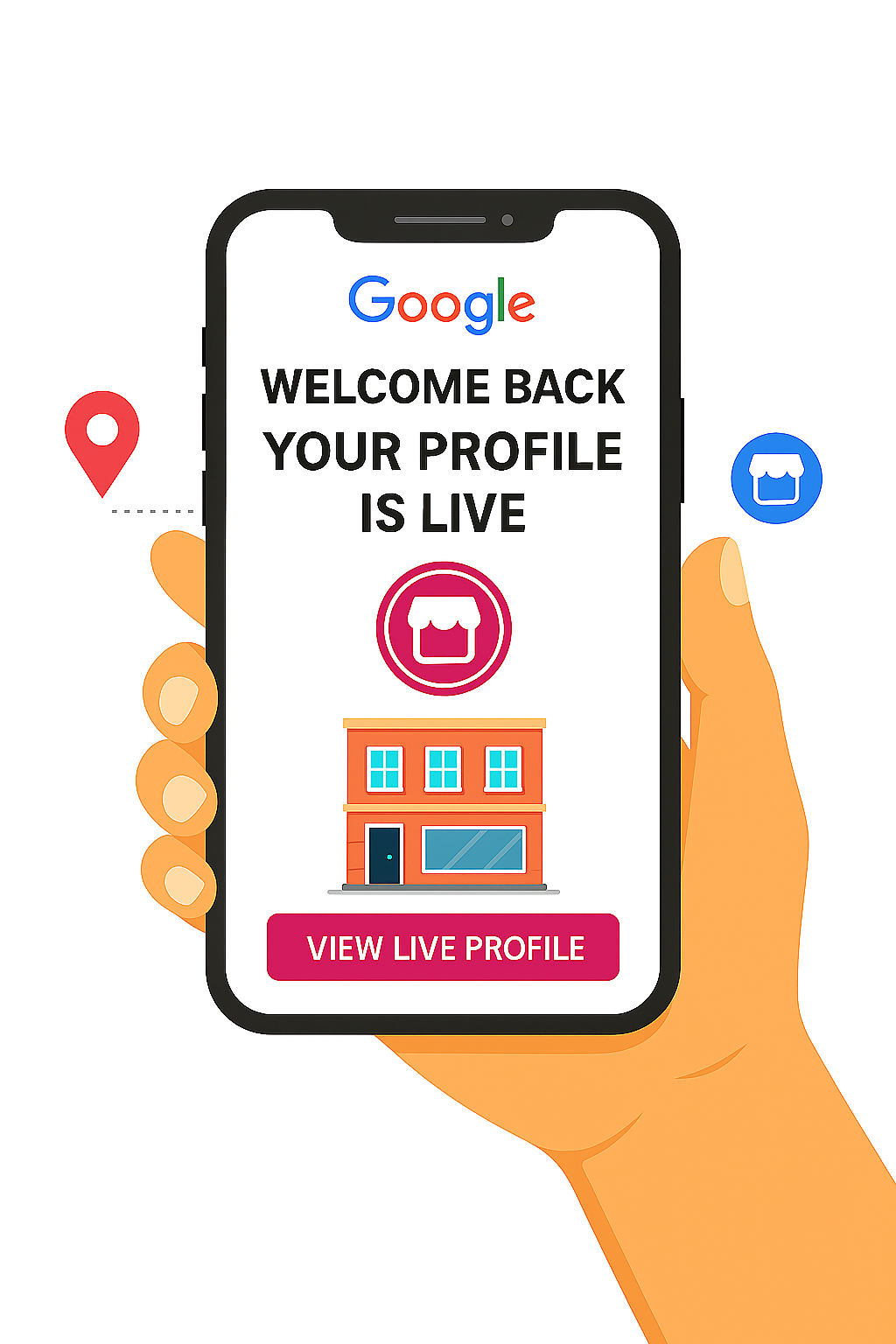 Google Business Profile Reinstatement Service showing suspended profile live again